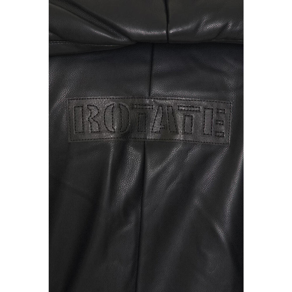 Revolve Rotate Belted Puffer Jacket black size 32 NWT $520msrp - Picture 2 of 12
